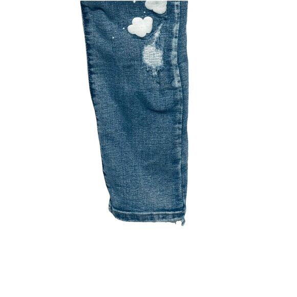 Smoke Rise Jeans Men's 34X34 (33.5") Distressed Destroyed Streetwear Stretch - Picture 10 of 16